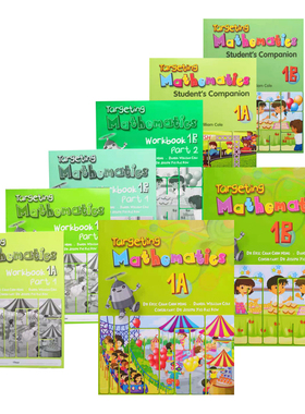 新加坡小学数学教材 Targeting Mathematics学生用书练习册Workbook作业新加坡数学一年级Star Publishing出版送课前动画