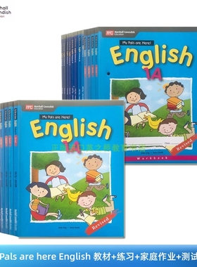 正版进口新加坡小学英语教材 My Pals are here English 新加坡版教材TEXTBOOK和练习册WORKBOOK备考AEIS考试