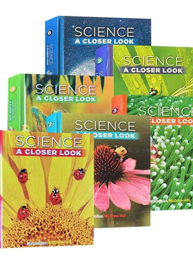 正版全新 美国科学教材 加州小学 Science A closer look 英文原版 精装 美国课本 英文科学 原版教材