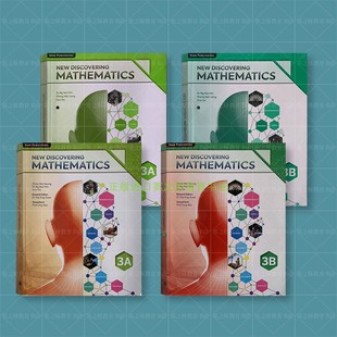 英文原版进口 新加坡数学初中教材NEW DISCOVERING MATHEMATICS 新版9年级 新加坡公立学校dimension math国外数学 新加坡数学建模