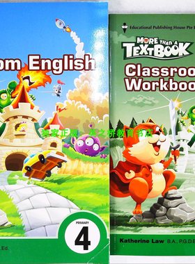 特价新加坡小学英语教材classroom english系列6年级课本和练习册 英语综合能力阅读理解教材 AEIS考试