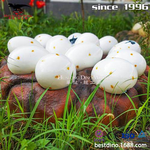 仿真博物馆恐龙蛋化石蛋摆件恐龙蛋树脂玻璃钢化石蛋纪念品收藏品