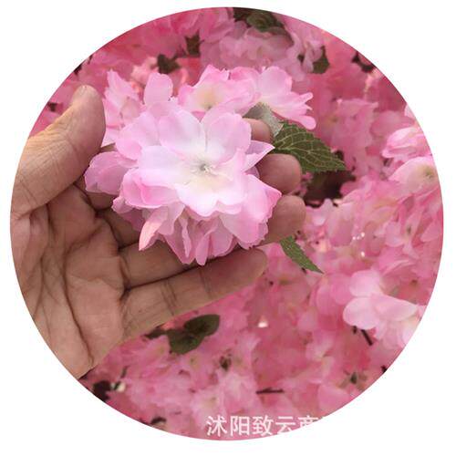 仿真多层樱花树酒店ins装饰人造树盆景延伸型仿真樱花许愿树