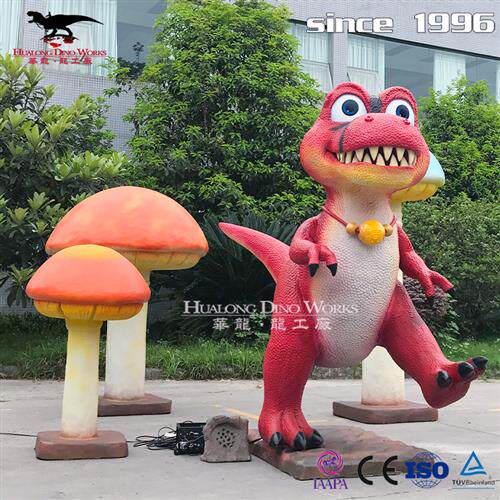 恐龙制作模型工厂仿真恐龙创意卡通恐龙来图定制各类雕塑工艺品