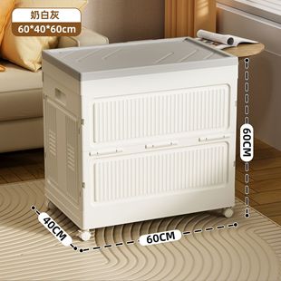 家用儿童玩具收纳箱大容量零食收纳箱衣物玩偶公仔毛绒娃娃储物箱