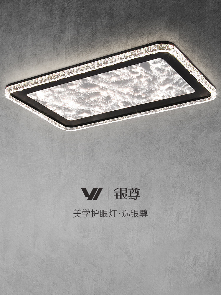 银尊客厅主灯天顶灯护眼无障碍奢华2025全新意大利高端全屋照明套