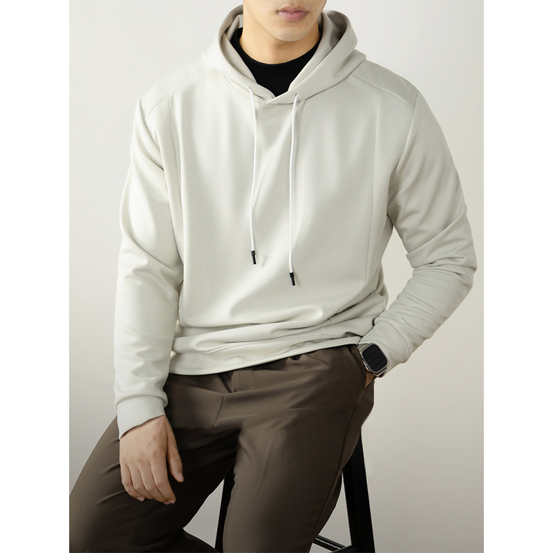 60S莫大尔液氨棉连帽卫衣男外套