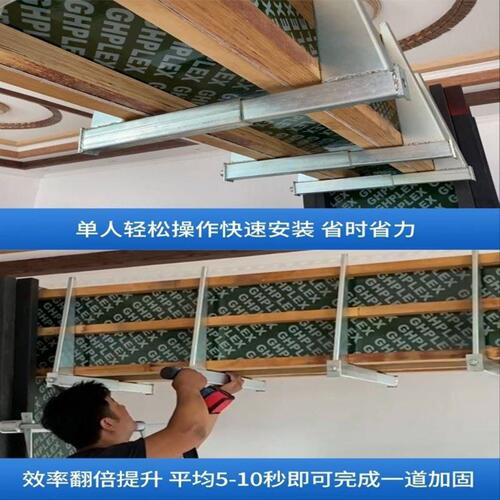 自动电动梁夹具紧固件夹梁器木工地梁卡扣加固建筑模板固定夹子
