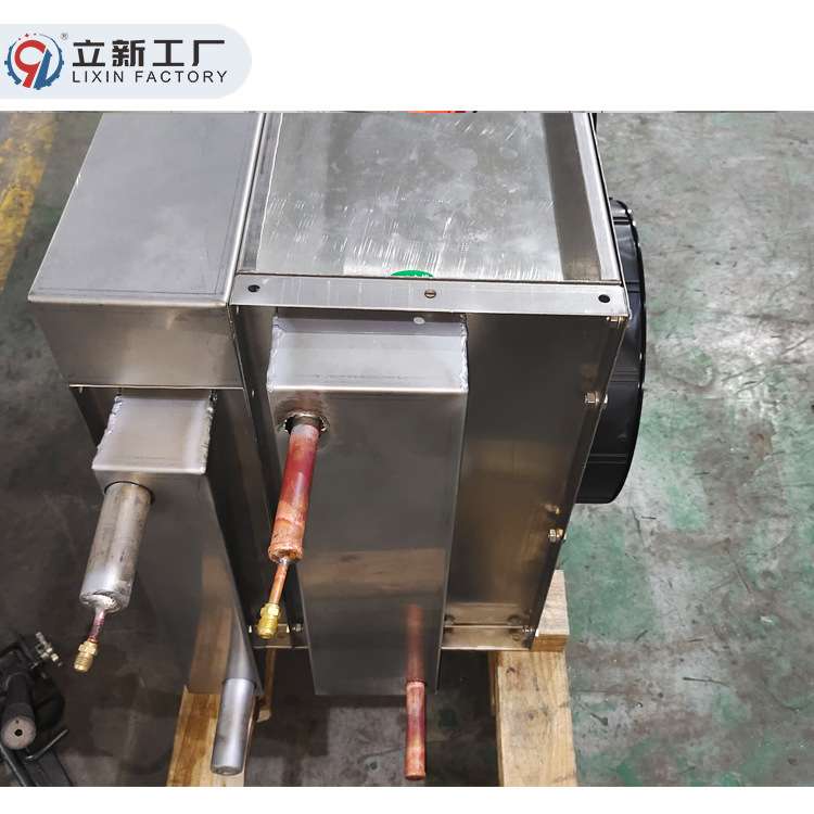 源头厂家铜管光铝箔翅片式冷风机 箱体车厢温度控制暖风机