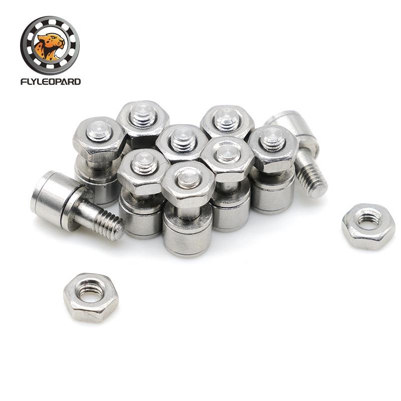 直供440C不锈钢凸轮轴承随动器CFS2V螺栓滚轮滚针轴承4.5*8*M2