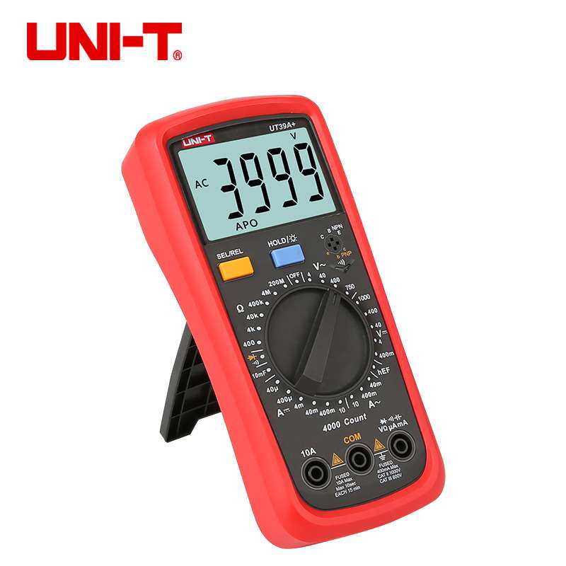 优利德UT39A+/UT39C+/UT39E+数字万用表 带NCV非接触感应电工仪表
