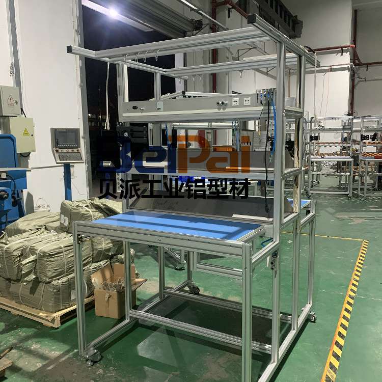 防静电组装工作台框架流利条可移动LED显示屏看板专业方案设计