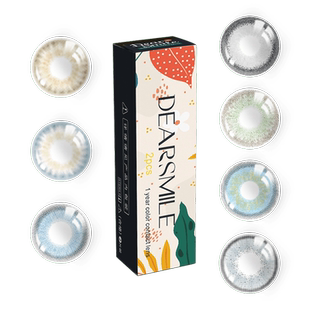 年抛1100美瞳1000高度数2000自然近视1200隐形眼镜1500高散定制LE