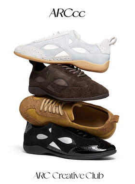 ARCcc Mobius Lightning系列 雕花德训鞋平底鞋休闲鞋 男女26春夏