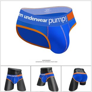 PUMP!三角系列内裤男士低腰U凸提臀三角裤性感运动潮流裤衩MP569