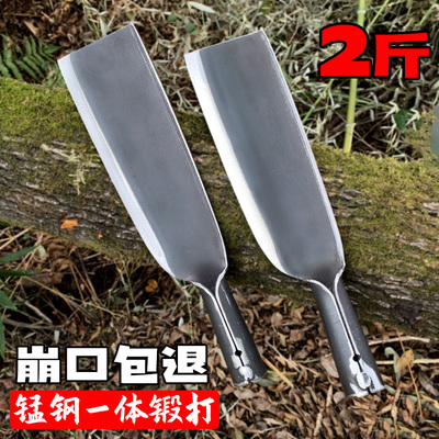 德国进口手工锻打锰钢砍柴刀加重加长户外伐竹开路刀破蔑专用刀具