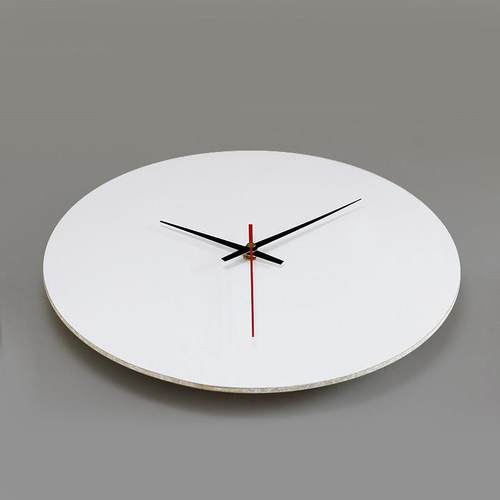 diy手工钟表自制钟面表盘教具空白圆形板画创意全套机芯时钟挂钟