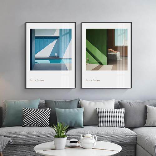 鳟鱼室内个性创意艺术画 墙壁画卧室壁画客厅挂画 北欧网红装饰画