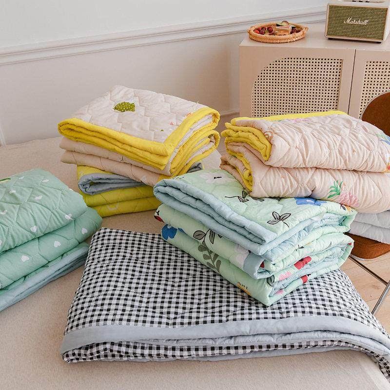 薄款可水洗夏凉被单人夏天空调被夏季双人学生床宿舍轻薄被子男生,床上用品,化纤被,淘宝优惠券,粉丝福利购,淘宝优惠卷