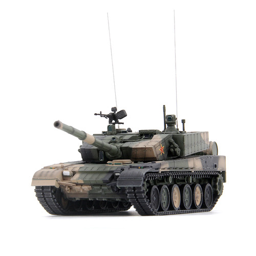 UNISTAR中国99A坦克丛林三色模型