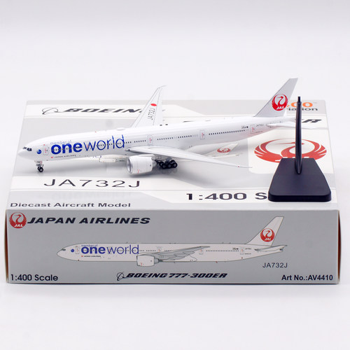 AV飞机模型AV4410日本航空JA732J