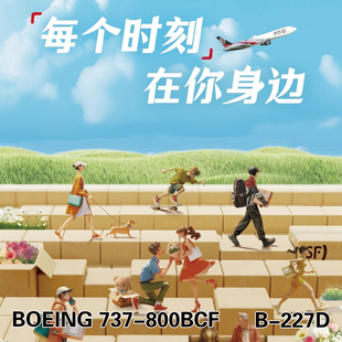 B737 800BCF 227D 400