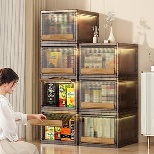 抽屉式 零食收纳柜 夹缝收纳柜 客厅玩具储物柜家用多层塑料置物柜