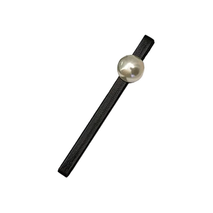 2025新款珍珠刘海前额发夹边夹侧边发卡短发小夹子头饰女一字夹