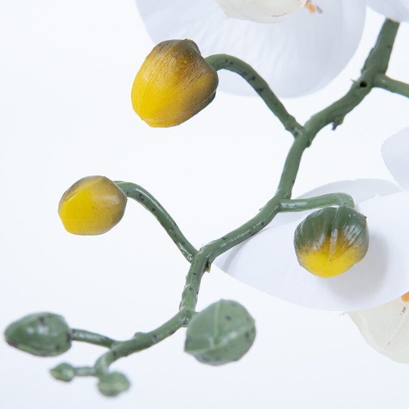 特大超手感蝴蝶兰仿真花套装假花绢花客厅装饰花摆件家居仿真盆栽