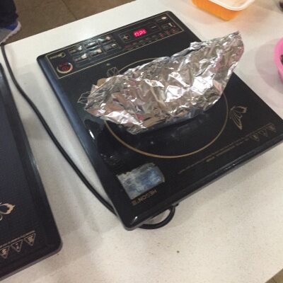 615加厚烧烤锡纸烤箱铝箔纸烤肉花甲大卷食品级家用食用耐高温
