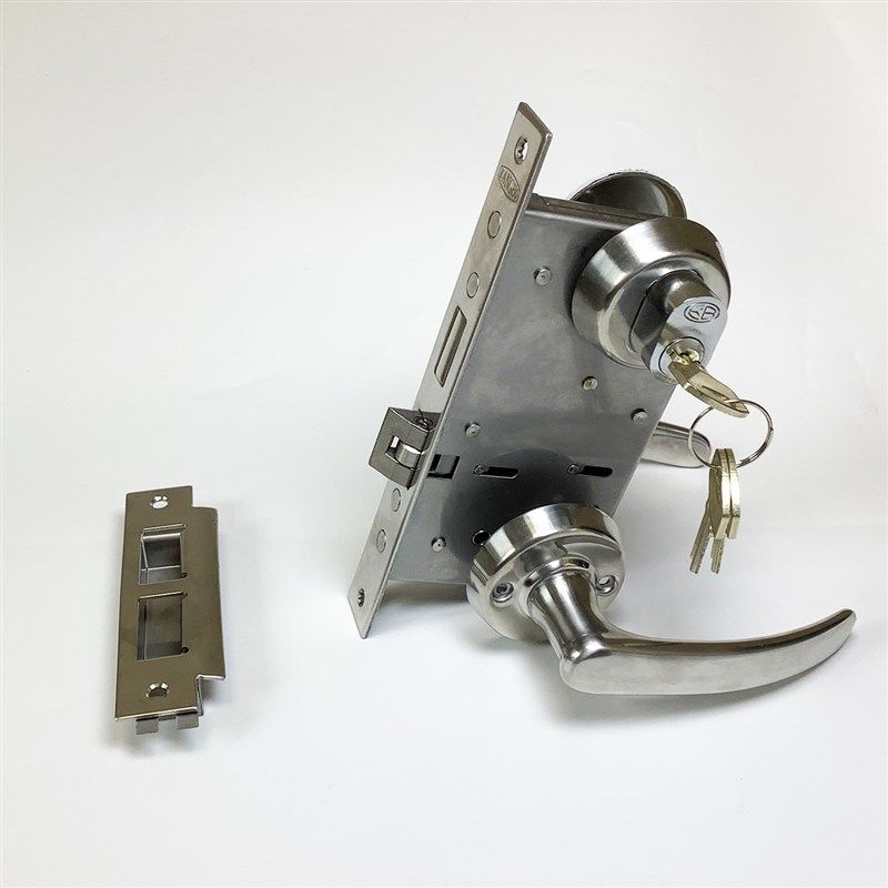 OHS-2320船用防火门锁不锈钢304游艇消防通道门舱室锁IMPA490113