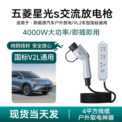 五菱星光s新能源汽车放电枪