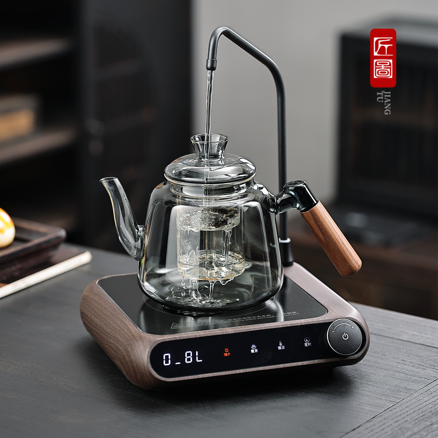 匠图高端全自动上水电陶炉煮茶家用煮茶器套装煲茶小型煮茶炉新款