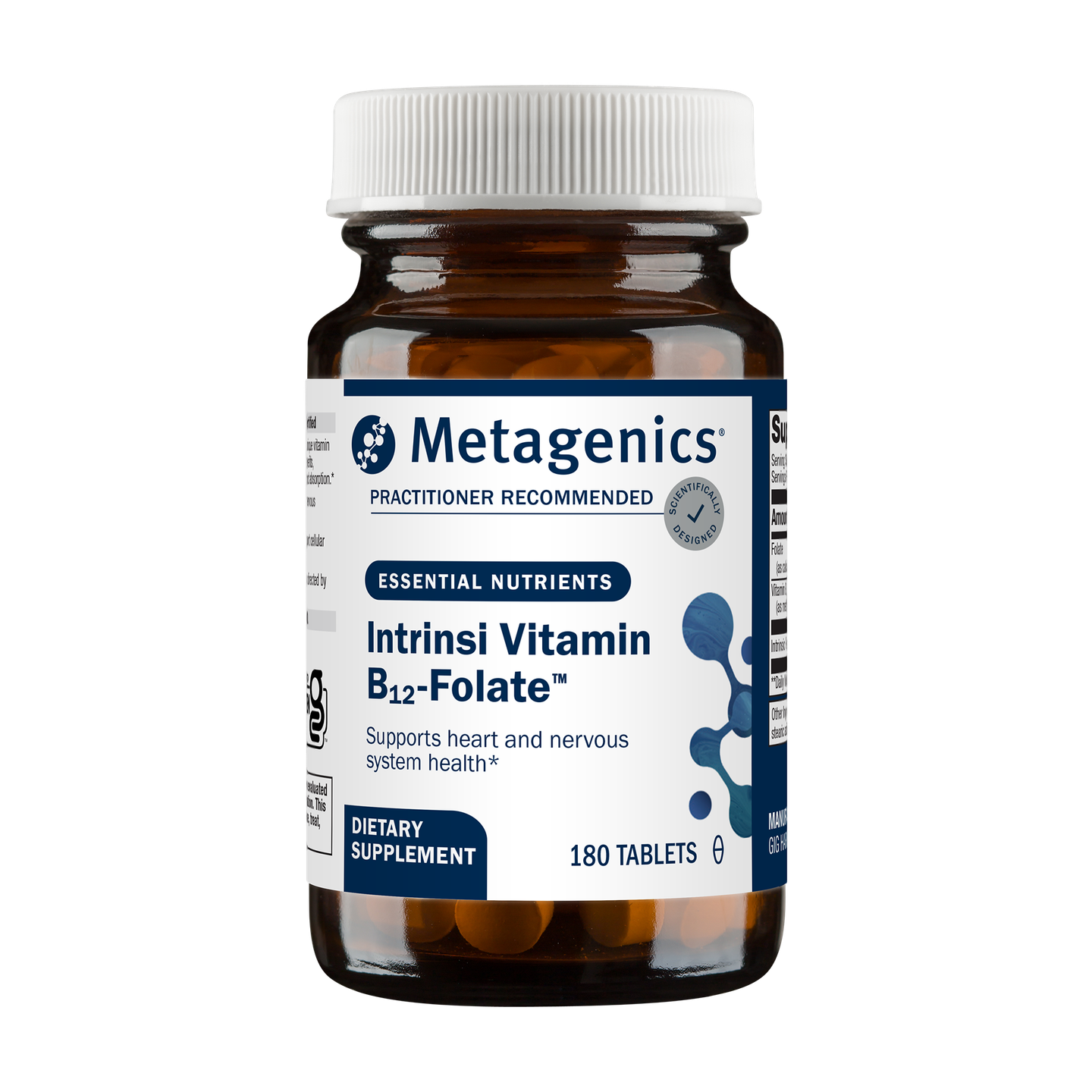 香港 Metagenics Intrinsi B12-Folate 60/180粒 活性叶酸B12片