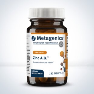 保税现货 Metagenics Zinc A.G. 180粒 麦特金尼斯 锌