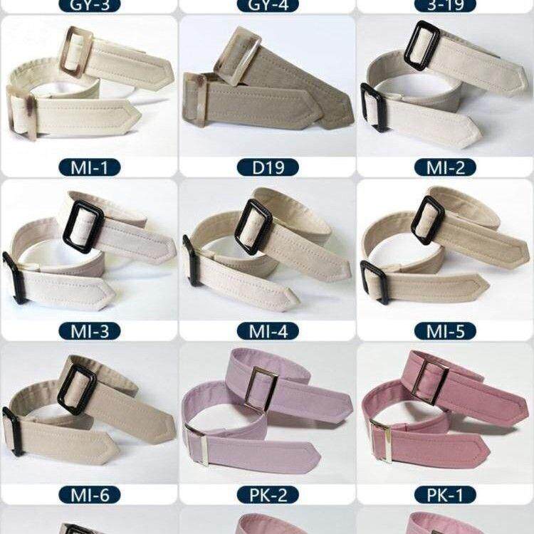 带子扣环袖带大衣束口布