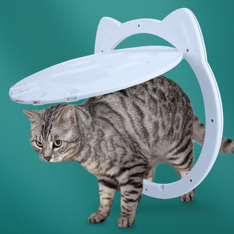 宠物用品狗狗门洞猫咪进出门纱窗门钢纱门宠物门猫犬舍宠物门狗洞