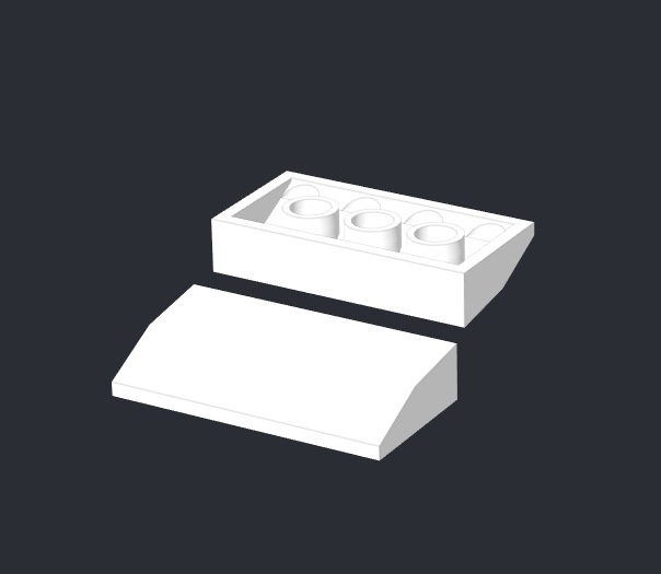 兼容乐高积木印刷件88930光面弧形砖61068斜坡2×4眼睛骷髅小颗粒