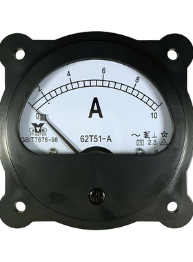 62t51交流电流表10a 20a 30a 50a指针400/600/5a 62t2船用ac直接