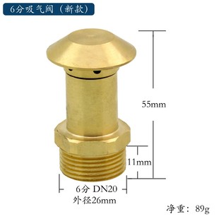 防真空吸气e阀太阳能承压水箱安全阀管道负压阀防水箱吸扁虹吸阀