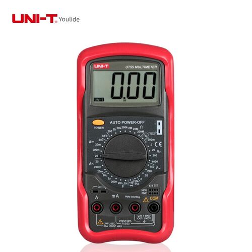 Unilide Ut51/Ut52数显万用表Ut53/Ut54/Ut55/Ut56抗烧温频率测量