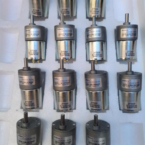 ZGB37RG 直流减速电机12V 285转/分钟ZYTD520 5-1000不同转速可选