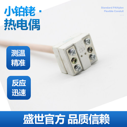 小铂铑热电偶WRP-100S型B型耐高G温99刚玉热电偶马弗炉热电偶
