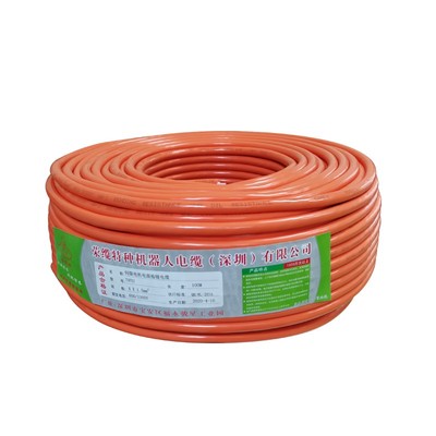 伺服电机2 3 4芯驱动器动力y线电源线 编码器连接线高柔拖链电缆