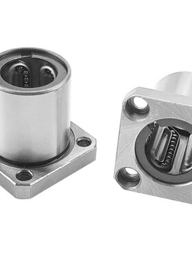 方形法兰线性滚珠衬套LBHS/LBHSW6 8 10 12 16 20直线旋转运动