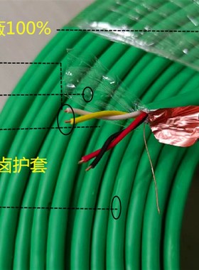 KNX总线EIB控制电缆BUS2*2*0.8灯控线家居智能开关自动化线缆