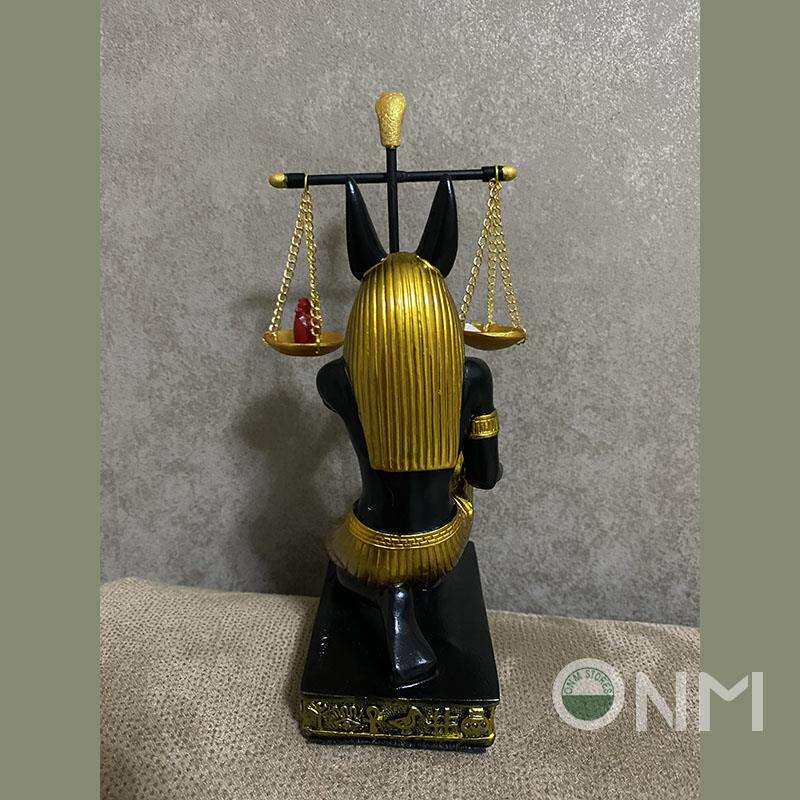 包邮新款古埃及神像阿努比斯公平秤天平秤法官狗神摆件旅游纪念品
