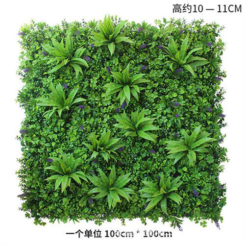 高端仿真植物墙各种草皮背景墙款式品种多园林景观绿植墙配件直供