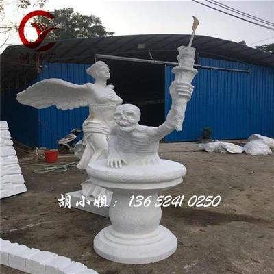 现货出售玻璃钢鬼手模型雕塑游乐场鬼屋设计恐怖石棺石门雕塑摆件