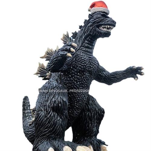 仿真怪兽来图定制自贡工厂直销哥斯拉大战金刚电影同款雕塑模型